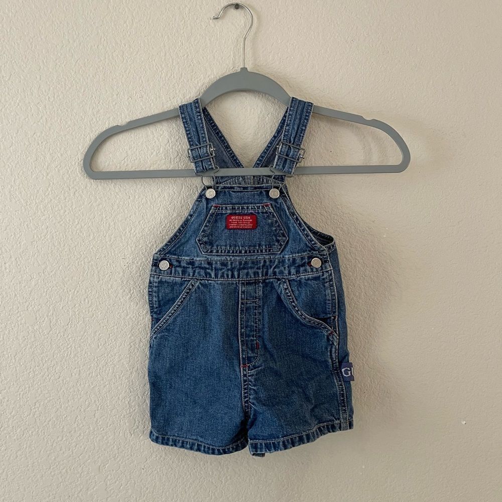 ‎Vintage guess baby overalls